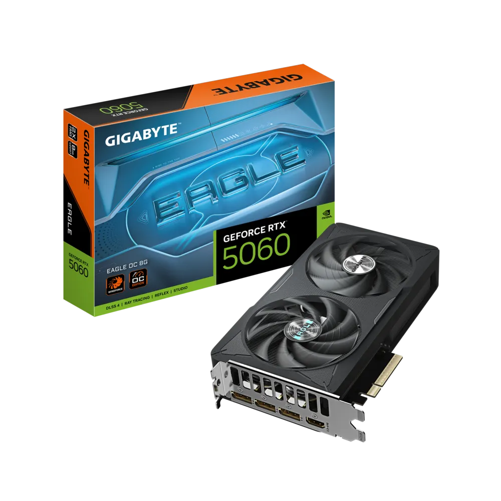 کارت گرافیک گیگابایت مدل GeForce RTX 5060 EAGLE OC 8GB